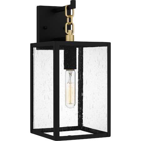 Quoizel Anchorage Outdoor Wall 1 Light Matte Black ANC8407MBK
